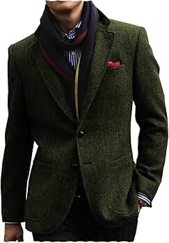 ジャケット・アウター mideal spring tweed over jacket/ GREEN mideal spring tweed over jacket green（Maya Tweed Crop